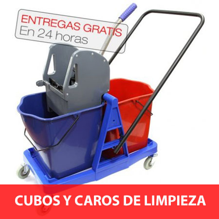 Cubos y carros de limpieza